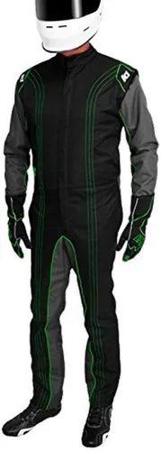Miniatura 24 de K1 Race Gear CIK/FIA traje de competición de go kart, nivel 2, aprobado, 5XS, Anaranjado