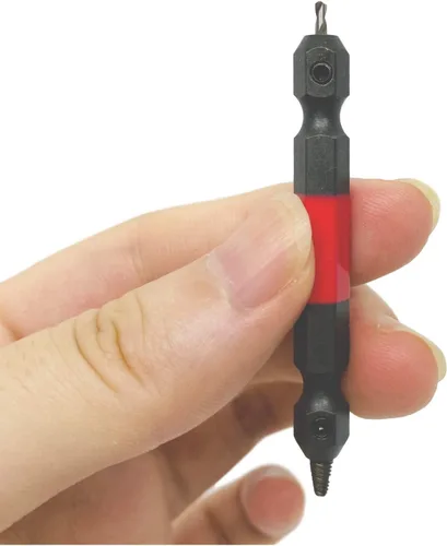 Miniatura 6 de ANEX - Kit de herramientas extractoras de tornillos dañados, juego de extractor de pernos pelados, 1 pieza (PH1/M2.5-3), broca extractora