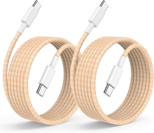Miniatura 8 de Cable de carga rápida USB C a C de 10 pies, cable de carga largo tipo C a USB C para Apple iPhone 17 Pro Max/17 Air/16 Pro/15 Plus, MacBook Pro