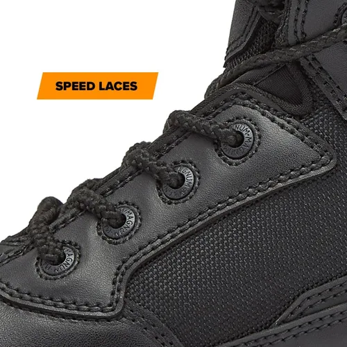 Miniatura 3 de MAGNUM Stealth Force - Botas tácticas negras impermeables de 6 pulgadas, botas militares de cuero para hombre