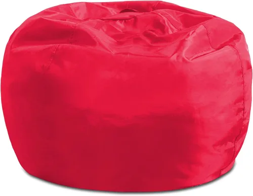Miniatura 119 de Posh Beanbags - Sillón puff grande, 38 pulgadas, color azul rey sólido Nylon suave - Azul real