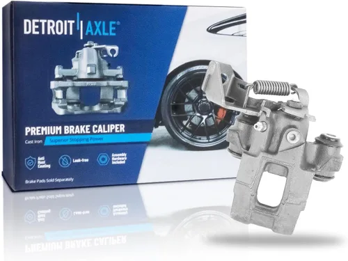 Miniatura 111 de Detroit Axle - Pinza de freno trasera izquierda para Chevrolet Equinox Captiva Sport GMC Terrain Saturn Vue Pontiac Torrent Pinza de freno lateral