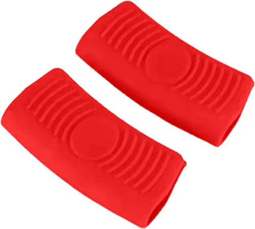 Miniatura 4 de Kit de paella segura – 4 porciones/12 pulgadas esmaltado paella + salvamanteles magnéticos redondos individuales negros de 6 pulgadas + 2 soportes