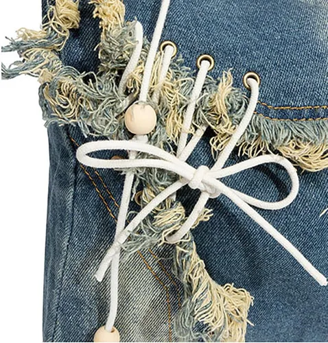 Miniatura 5 de Bivinke Bolsas de tela vaquera para mujeres y hombres, bolso de hombro cruzado, bolso casual, bolso retro de gran capacidad