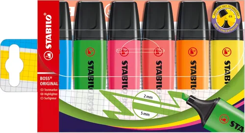 Miniatura 13 de STABILO Resaltador BOSS ORIGINAL - Pack de 4 - Verde
