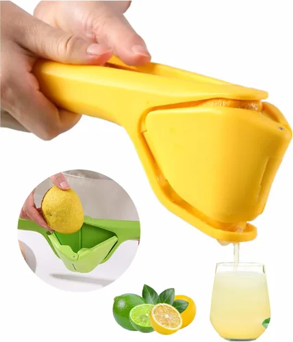 Exprimidor de limón, eficaz para exprimir jugo, fácil de usar, muy resistente, exprimidor de limón, exprimidor de lima, exprimidor de cítricos,