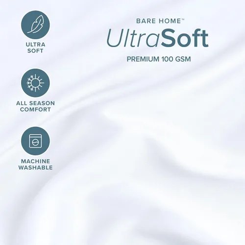Miniatura 2 de Bare Home Sábana bajera ajustable extra larga individual – Sábana bajera de bolsillo extra profundo – Microfibra 1800 premium – Ultra suave sin