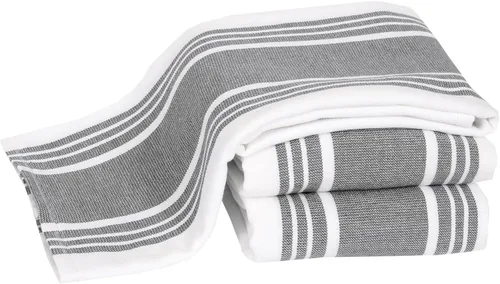 Miniatura 8 de All-Clad Toallas de Cocina de Doble Propósito: Altamente Absorbentes - 100% Algodón, Paños de Cocina de 17"x30" para Limpiar y Secar Platos