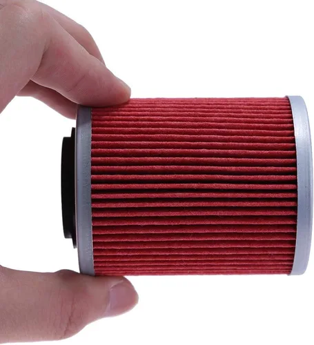 Miniatura 8 de Filtro de aceite de repuesto para Can-Am Outlander 330 400 450 500 570 650 800 850 1000 Reemplazo # 420256188 711256188 KN152 HF152 (4 piezas)