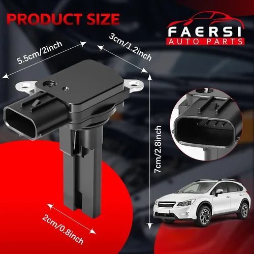 Miniatura 4 de FAERSI Medidor de sensor de flujo de aire masivo MAF 22680-AA380 compatible con 2009-2014 Forester 2008-2014 Impreza 2008-2014 Legacy 2008-2014