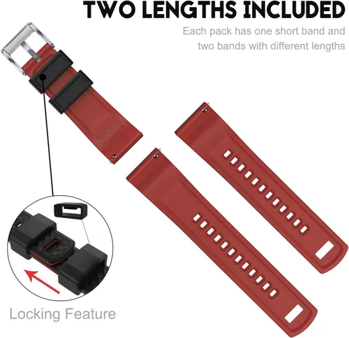 Miniatura 5 de Ritche Correa de silicona de liberación rápida para hombre Omega x Swatch compatible con Speedmaster, Seamaster, Railmaster, Misión a la Luna