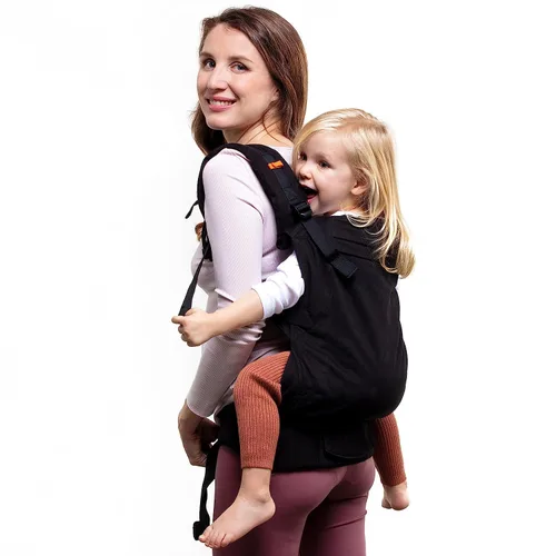 Miniatura 12 de Beco Portabebés para niños pequeños con malla 3D transpirable y asiento extra ancho, estilo mochila y transporte frontal - Mochila ligera para niños