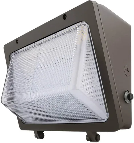 Konlite KWPT - Paquete de luz LED de pared, seleccionable 63 W/53 W, 8,850 lúmenes, CCT ajustable 5000 K/4000 K/3000 K, regulable, 120-277 V,