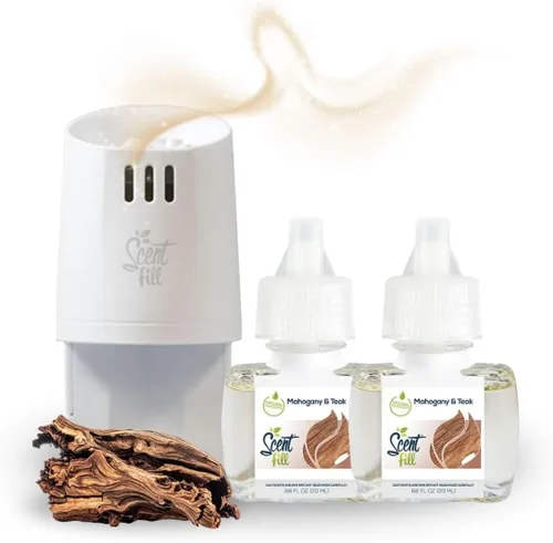 Miniatura 14 de Scent Fill Ambientador Enchufable de Naranja y Clavo, Repuestos de Aceite Perfumado, 2 Repuestos + Difusor