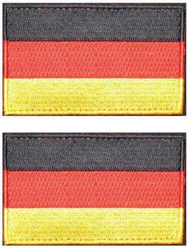 Miniatura 82 de 2 parches de bandera de Japón de AliPlus bordados tácticos militares moral parche apliques gancho y bucle