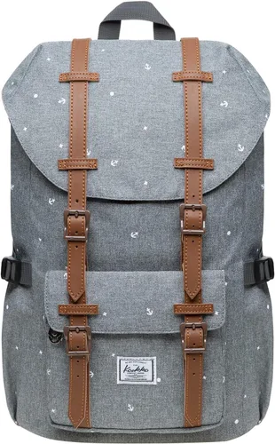 Miniatura 12 de Kaukko mochila para laptop de 15.6 pulgadas, mochila de viaje, P13-azul), EP5-NEW