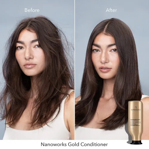 Miniatura 3 de Pureology Nanoworks Gold Acondicionador Para cabello muy seco y teñido Restaura y fortalece el cabello Sin sulfatos Vegano