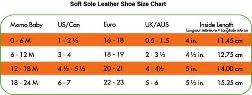 Miniatura 4 de Momo Baby Zapatos de piel con suela suave para niños