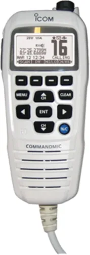 ICOM IV Command Mic, blanco