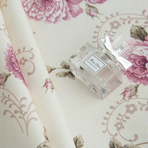 Miniatura 7 de Mantel rectangular con estampado floral de 60 x 84 pulgadas, resistente a las manchas e impermeable, mantel de vino para cocina, comedor, decoración