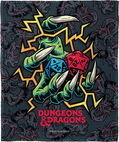 Miniatura 6 de Northwest Dungeons & Dragons - Manta de seda táctil, 50 x 60 pulgadas, Beholders Sight