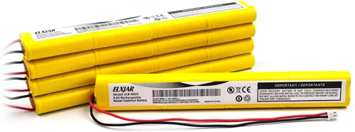 Miniatura 6 de Paquete de 5 baterías de repuesto para Lithonia ELBB003 ELB-B003 Unitech ELB-B004 ELBB004 ELBB004 OSI OSA228 DANTONA CUSTOM-306-U BBAT0044A BAA-96