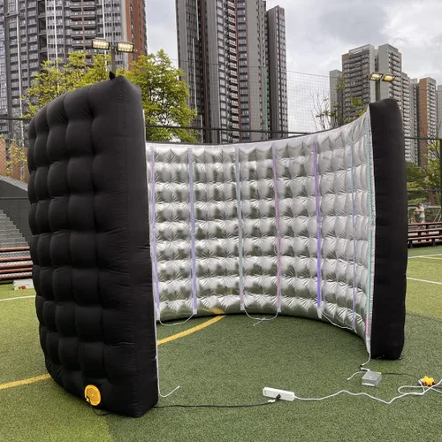 Miniatura 7 de Cabina de fotos inflable 360 con 24 piezas de tubo de luz LED y ventilador de aire para cabina de fotos telón de fondo para fiesta, boda, cumpleaños