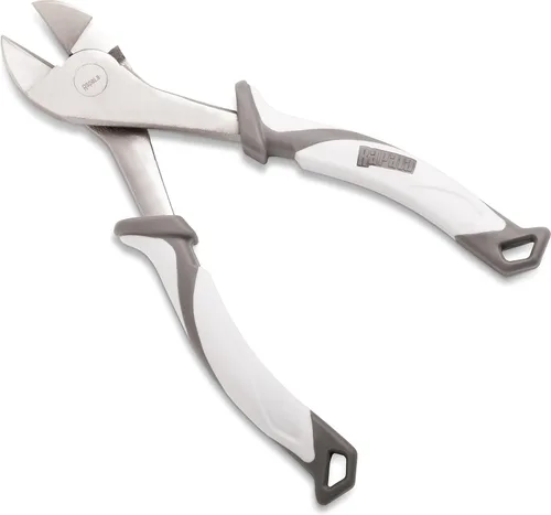Rapala Cortador lateral de pescador de sal de 7 pulgadas, hilo de pesca de agua salada resistente y cortador de ganchos, cuchillas resistentes a la