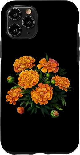 Miniatura 28 de Vintage Marigold Inspired Flower Case for iPhone 12 Pro Max