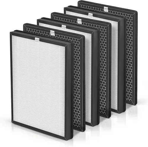 Miniatura 9 de AP-B102 - Juego de filtros de repuesto compatibles con filtros ifier Alexapure Breeze Air Pur de repuesto AP-B102 y 3049 3 en 1 limpiador de aire