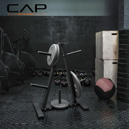 Miniatura 7 de CAP Barbell Weight Plate Rack for 1-Inch Weight Plates