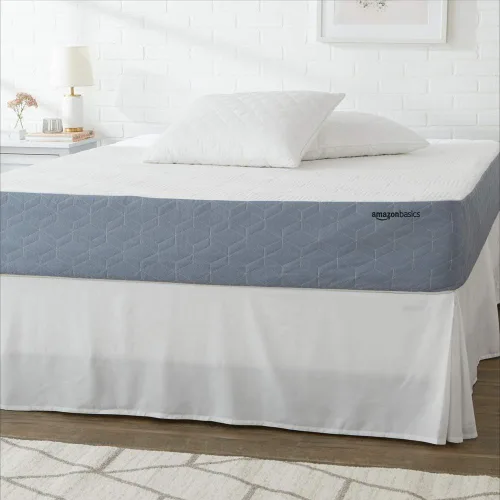 Miniatura 12 de Amazon Basics Colchón de espuma viscoelástica, firmeza media, gel refrescante, colchón tamaño individual, espuma certificada CertiPUR-US®, 75 x 39 x
