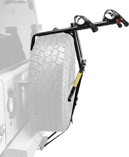Miniatura 5 de Allen Sports Premier - Soporte para neumáticos de repuesto para 2 bicicletas, S302