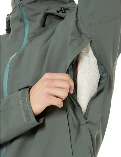 Miniatura 4 de Flylow Chaqueta Dante para hombre, impermeable, transpirable, para esquí y snowboard