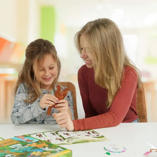Miniatura 8 de Craftorama Kit de costura para niños, divertido y educativo juego de manualidades de animales para niños y niñas de 7 a 12 años, kit de manualidades