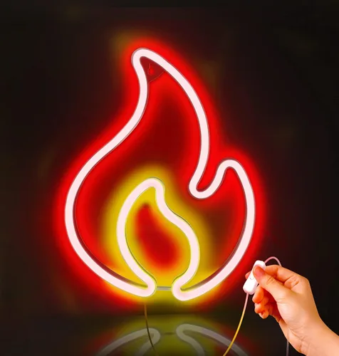 Miniatura 10 de Lumoonosity Letrero de neón de nube, luz de neón de nube azul alimentada por USB con interruptor de encendido/apagado, letrero LED de nube