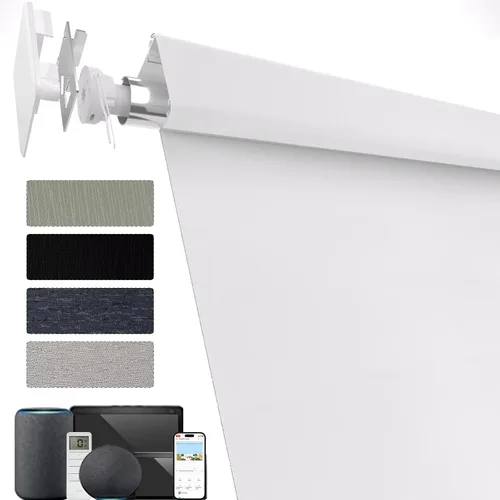 Miniatura 35 de MYshade Persianas enrollables personalizadas para ventana, persianas enrollables para ventanas con cable, bloqueo solar, protección de privacidad