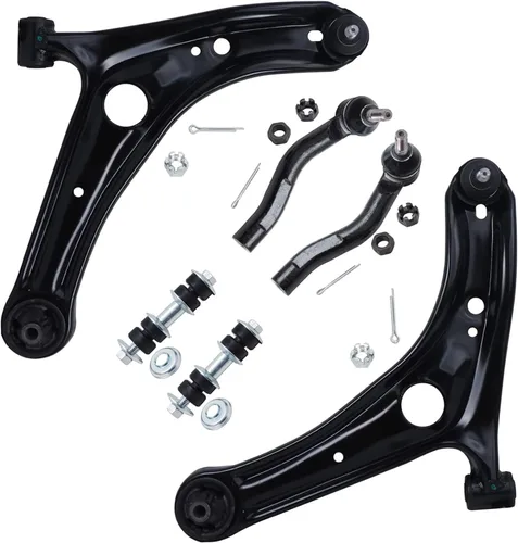 Miniatura 294 de Detroit Axle - Kit de extremo delantero para Chrysler 300 Dodge Charge Challenger 2011-2023, 2 brazos de control inferiores traseros 2 rótulas