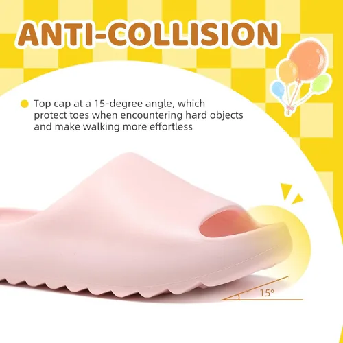 Miniatura 25 de Sandalias acolchadas para mujeres, hombres y niños, cómodas, antideslizantes, suaves, impermeables, para baño, ducha, sandalias acolchadas de suela