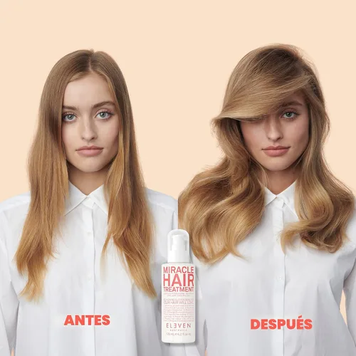 Miniatura 4 de ELEVEN AUSTRALIA Miracle Leave In Hair Treatment - Productos para el cuidado del cabello rizado y lacio para mujeres y hombres, protección térmica