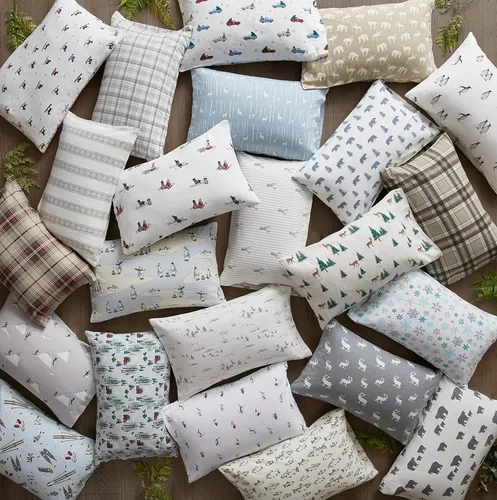 Miniatura 12 de Eddie Bauer - Sábanas de franela tamaño Queen, algodón resistente a las bolitas y arrugas, juego de sábanas con fundas de almohada y sábana ajustada