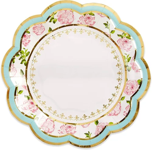 Kate Aspen Tea Time - Platos de papel