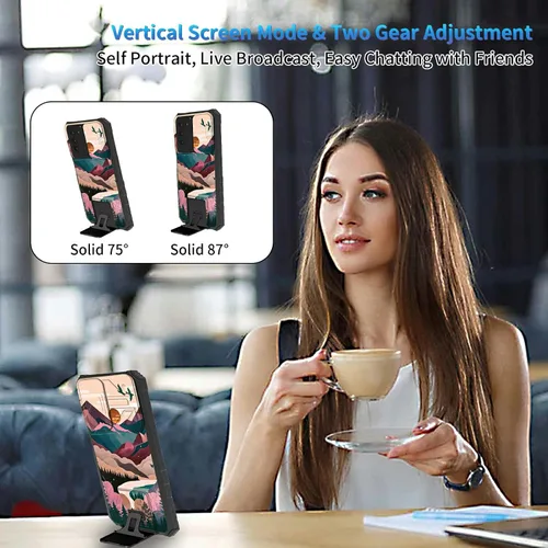 Miniatura 289 de Funda para Samsung Galaxy S22 Ultra 5G, Galaxy S22 Ultra con cubierta de cámara deslizante, funda resistente de doble capa con función atril Black