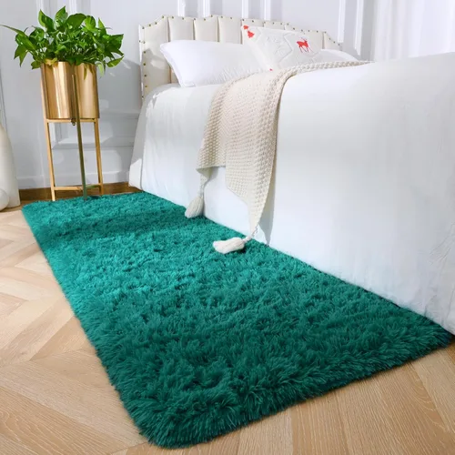 Miniatura 45 de Amearea Alfombra de Área Peluda Esponjosa para Dormitorio de Niños Sala de Estar, Extra Suave y Difusa Alfombras Peludas, Antideslizante, Alfombra