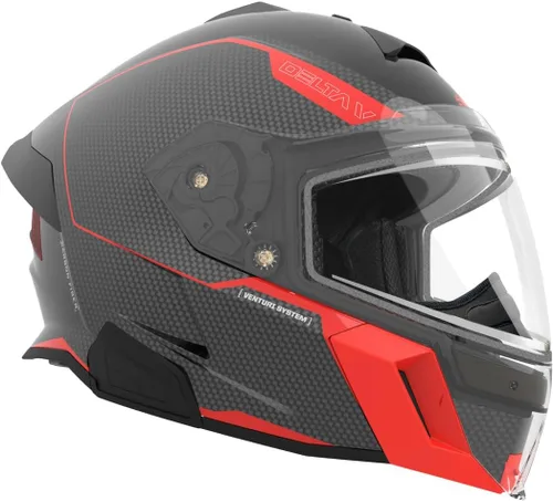 Miniatura 7 de 509 Casco para moto de nieve Delta V Carbon Commander