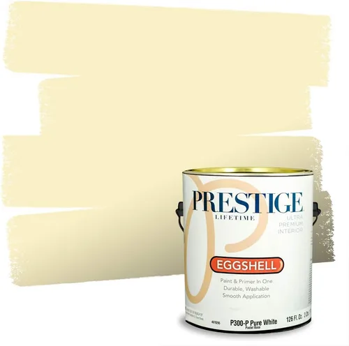 Miniatura 69 de PRESTIGE Pinturas Pintura Exterior e Imprimación En Uno, 1 Galón, Satinado, Pareja Comparable de Benjamin Moore* Amarillo* 320BM-PCM