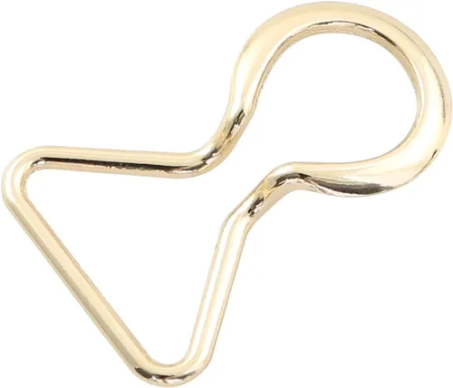 Miniatura 3 de 2PCS 0.984 in Cierre de hebilla de metal entrelazado para cinturón de cintura DIY, costura a mano, fabricación de vestidos - Accesorios para cinturón