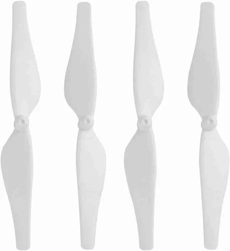 Miniatura 6 de RiToEasysports Juego de 4 pares de cuchillas de hélice, juego de repuesto de hélice de dron ligero de fibra de carbono para DJI Tello (blanco)