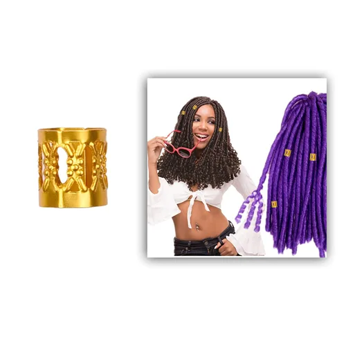 Miniatura 4 de 200 unidades de Kare & Kind - 200 pulseras de aluminio para el cabello