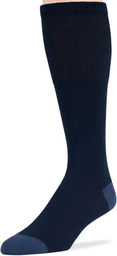 Miniatura 18 de 7BIGSTARS KINGDOM Calcetines de algodón para hombre, diabéticos, no vinculantes, paquete de 5 unidades, talla L/XL, Azul mezclilla, verde oliva